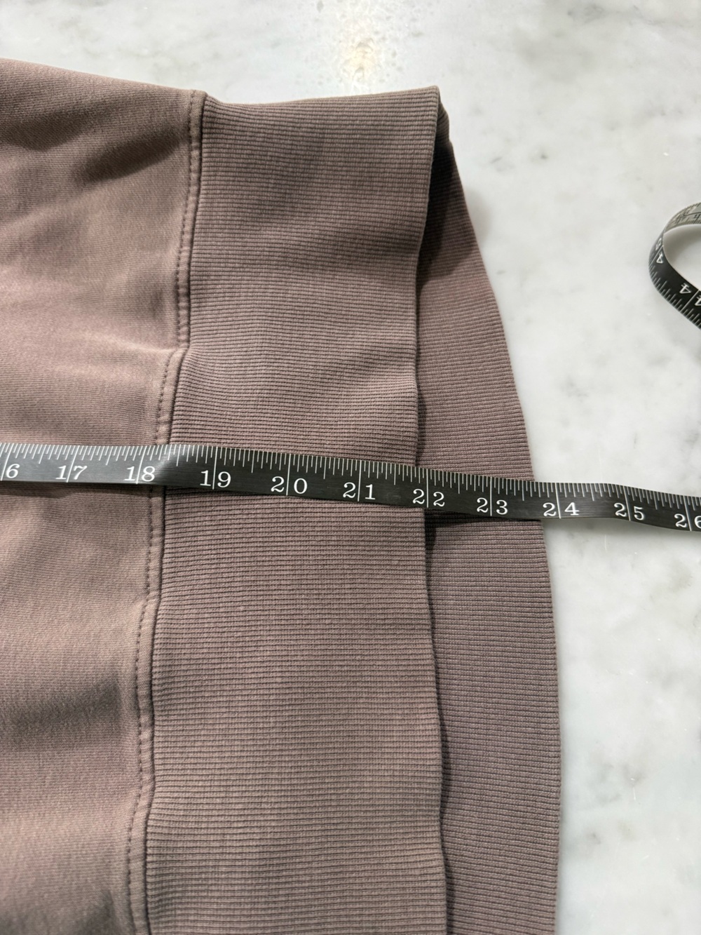 JoyLab Oversized Cropped Sweatshirt Taupe Brown XL Boxy Crewneck - Picture 6 of 6